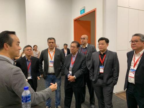 Meeting with Senior Minister of State, Ministry of Trade and Industry Mr. Koh Poh Koon